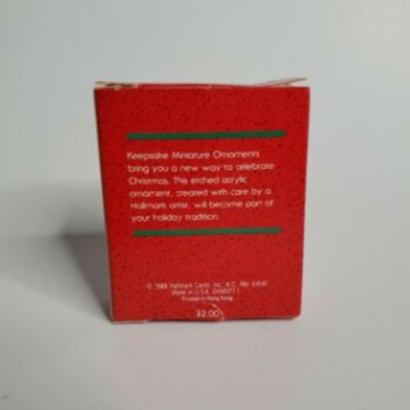 1988 Hallmark Miniature Ornament Gentle Angel - Picture 2 of 2